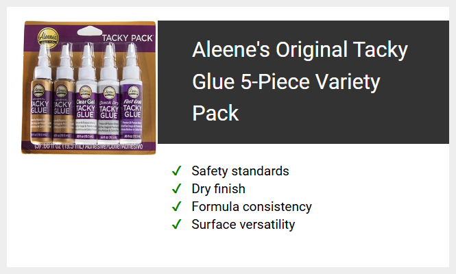 Aleene's Original Tacky Glue 5-Piece Variety Pack