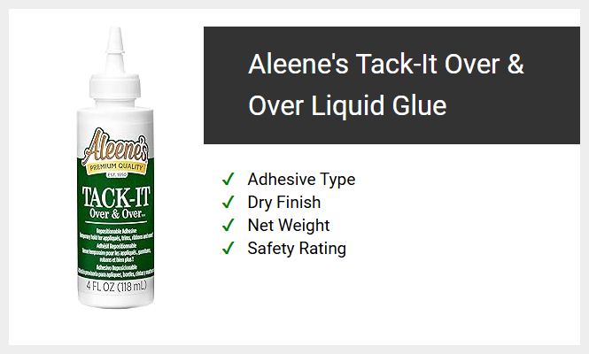 Aleene's Tack-It Over & Over Liquid Glue