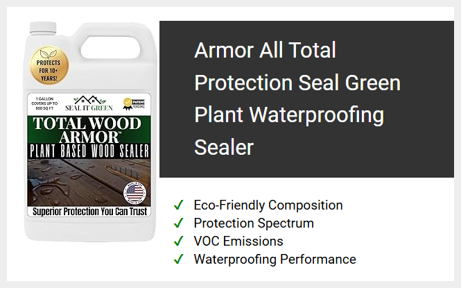 Armor All Total Protection Seal Green Plant Waterproofing Sealer