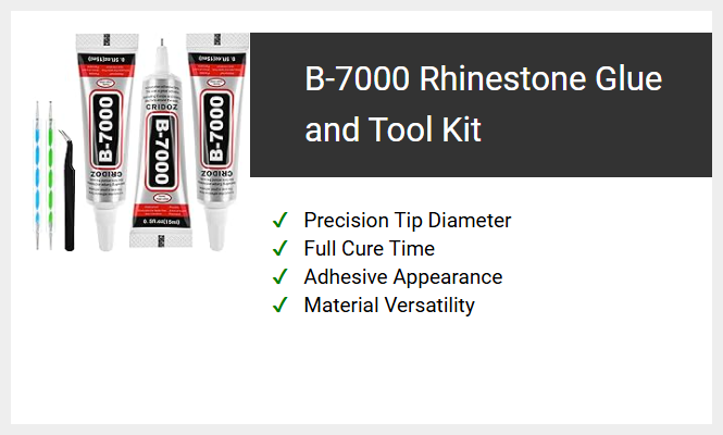 B-7000 Rhinestone Glue and Tool Kit