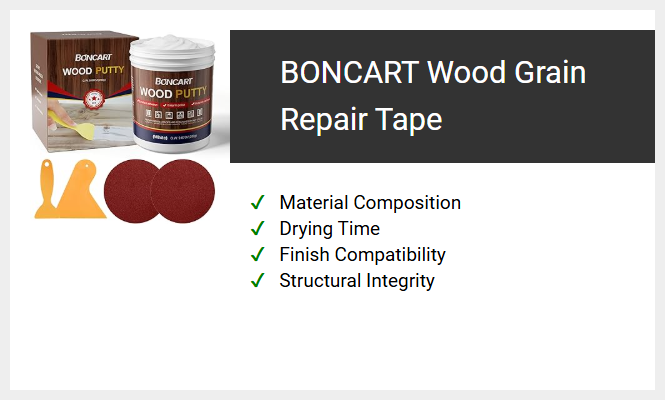 BONCART Wood Grain Repair Tape