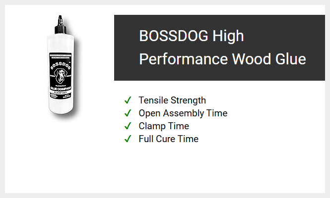 BOSSDOG High Performance Wood Glue