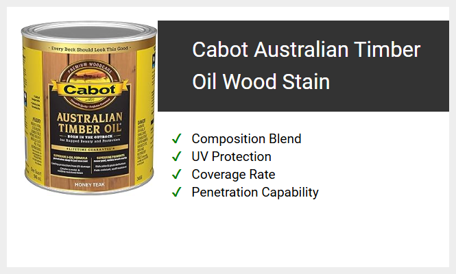 Cabot Australian Timber Oil Wood Stain