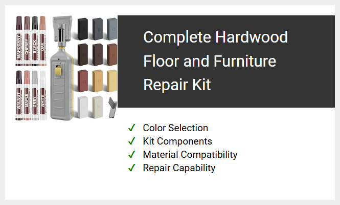 Complete Hardwood Floor and Furniture Repair Kit