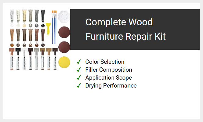 Complete Wood Furniture Repair Kit