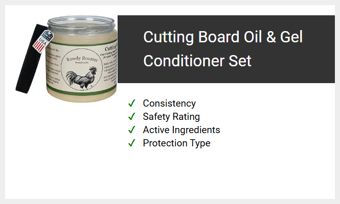 Cutting Board Oil & Gel Conditioner Set