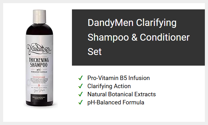 DandyMen Clarifying Shampoo & Conditioner Set