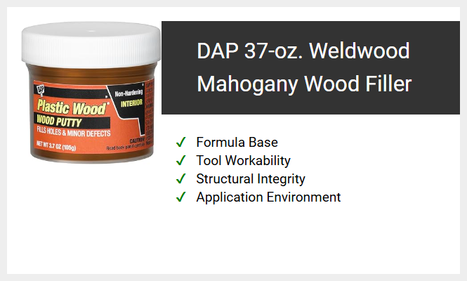 DAP 37-oz. Weldwood Mahogany Wood Filler