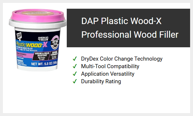 DAP Plastic Wood-X Professional Wood Filler
