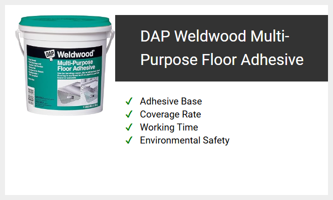 DAP Weldwood Multi-Purpose Floor Adhesive