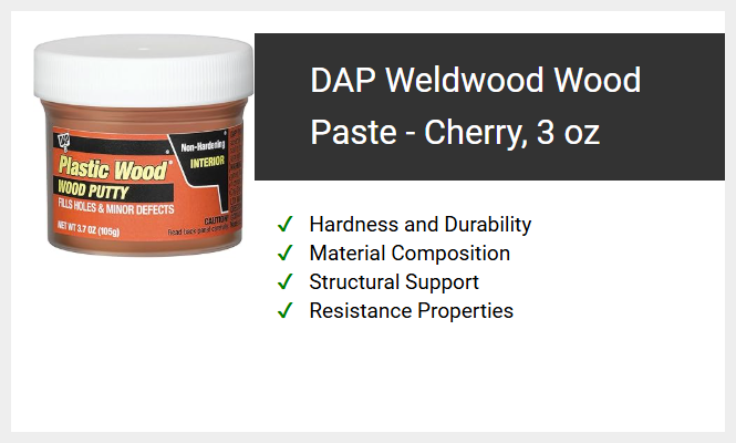 DAP Weldwood Wood Paste - Cherry, 3 oz
