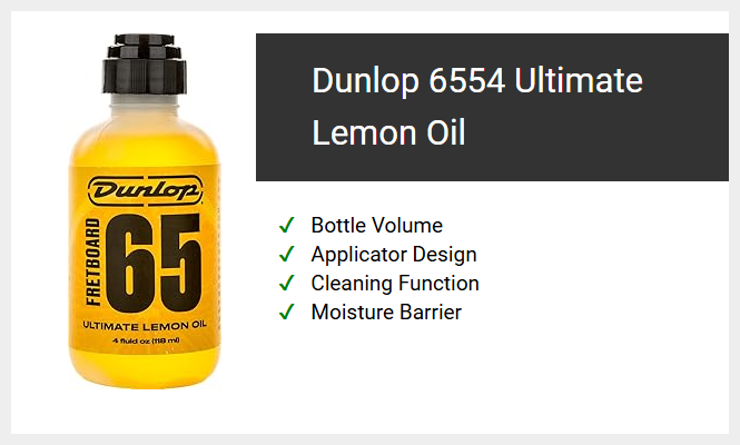 Dunlop 6554 Ultimate Lemon Oil