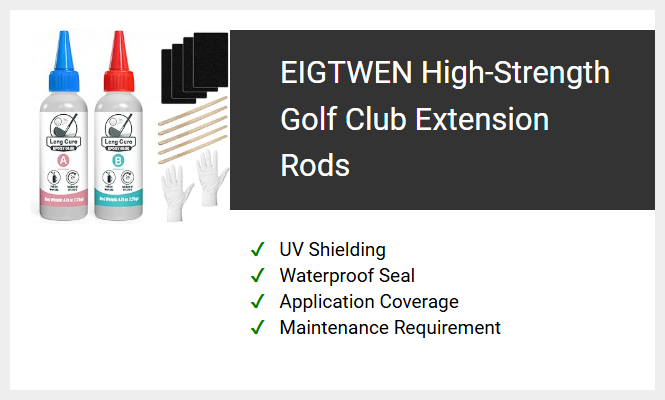 EIGTWEN High-Strength Golf Club Extension Rods