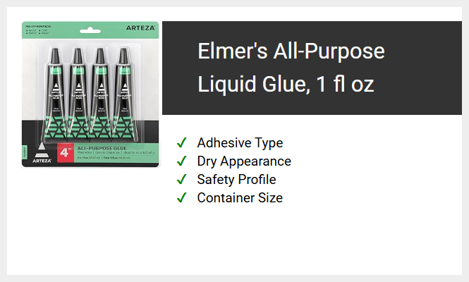 Elmer's All-Purpose Liquid Glue, 1 fl oz