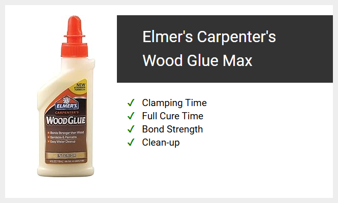 Elmer's Carpenter's Wood Glue Max