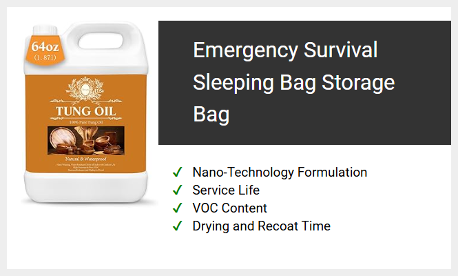 Emergency Survival Sleeping Bag Storage Bag