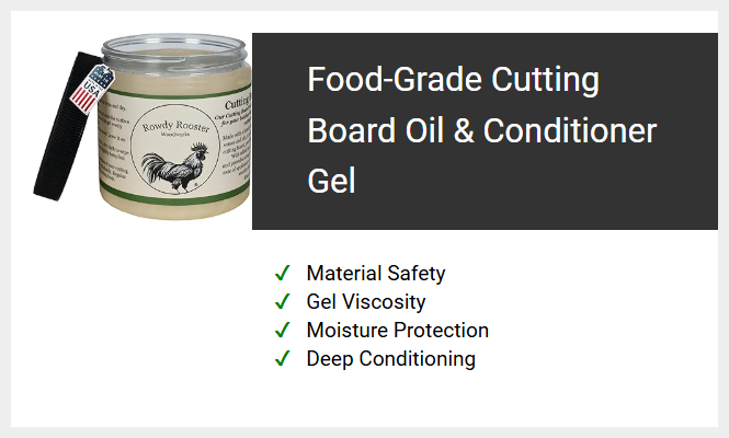 Food-Grade Cutting Board Oil & Conditioner Gel