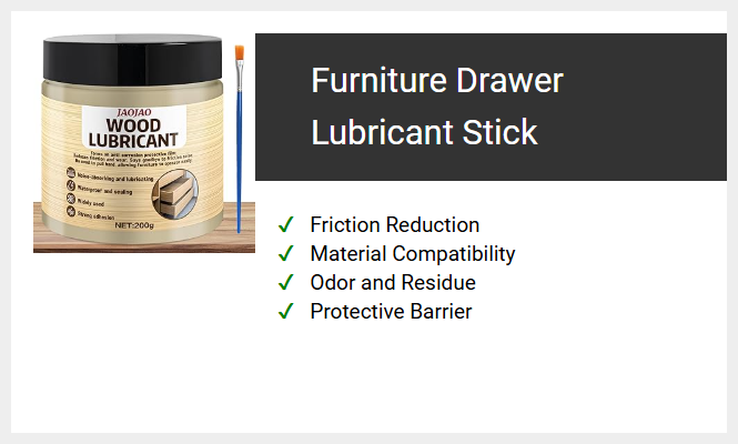 Furniture Drawer Lubricant Stick