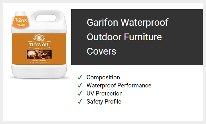 Garifon Waterproof Outdoor Furniture Covers