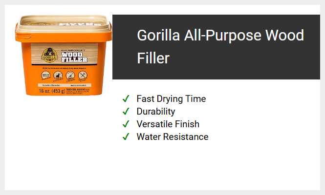 Gorilla All-Purpose Wood Filler