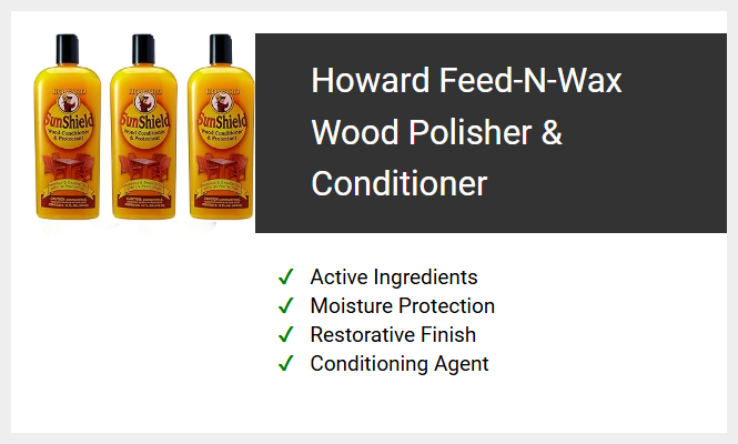 Howard Feed-N-Wax Wood Polisher & Conditioner
