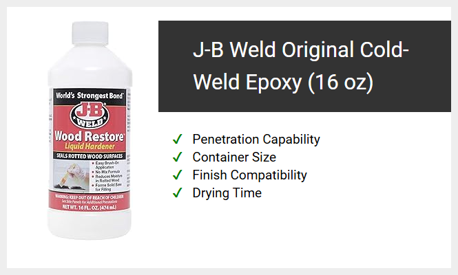 J-B Weld Original Cold-Weld Epoxy (16 oz)