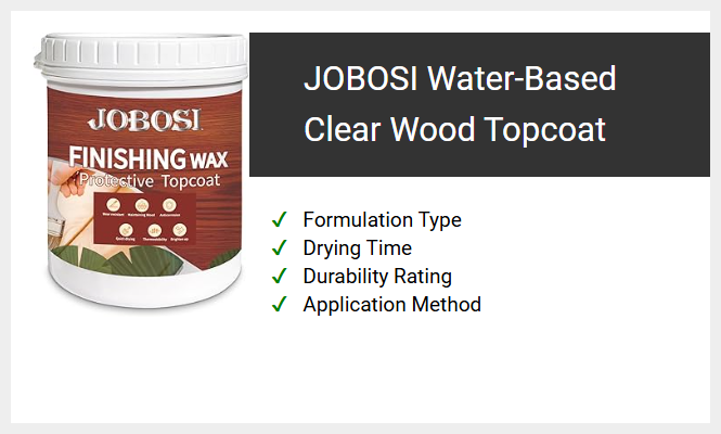 JOBOSI Water-Based Clear Wood Topcoat