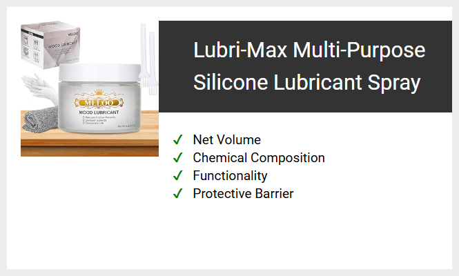 Lubri-Max Multi-Purpose Silicone Lubricant Spray