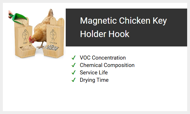 Magnetic Chicken Key Holder Hook