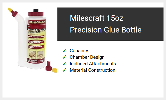 Milescraft 15oz Precision Glue Bottle