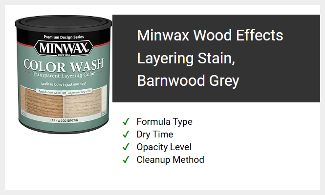 Minwax Wood Effects Layering Stain, Barnwood Grey