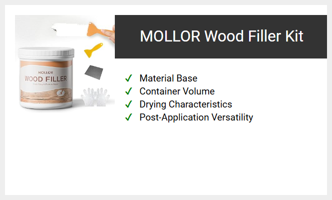 MOLLOR Wood Filler Kit