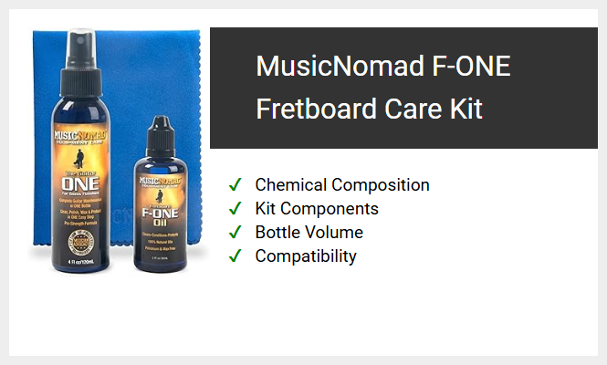 MusicNomad F-ONE Fretboard Care Kit