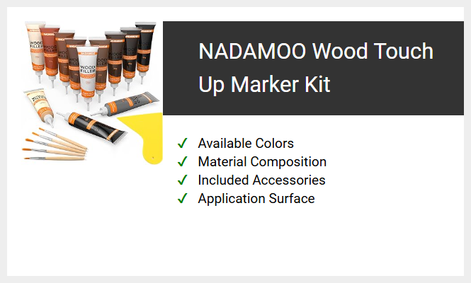 NADAMOO Wood Touch Up Marker Kit