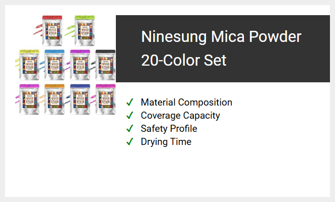 Ninesung Mica Powder 20-Color Set