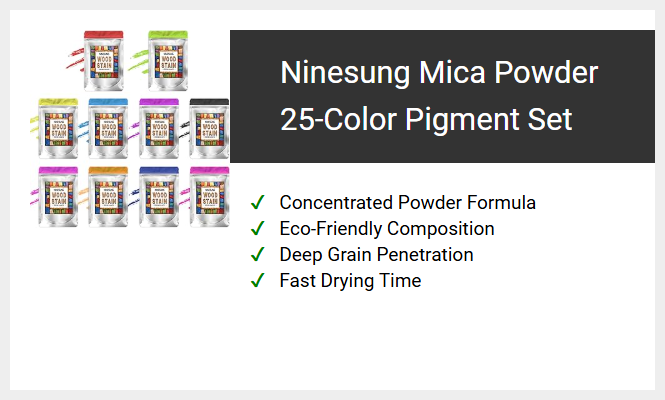 Ninesung Mica Powder 25-Color Pigment Set