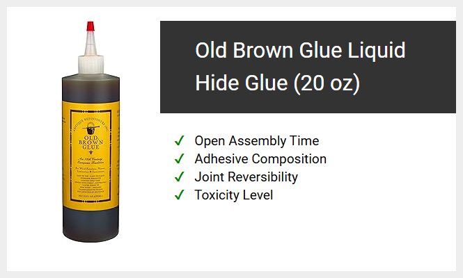 Old Brown Glue Liquid Hide Glue (20 oz)