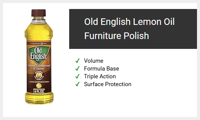 Old English Lemon Oil Furniture Polish