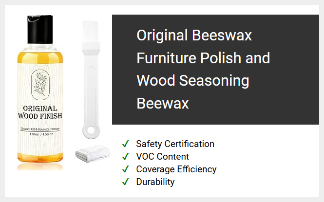 Original Beeswax Furniture Polish and Wood Seasoning Beewax