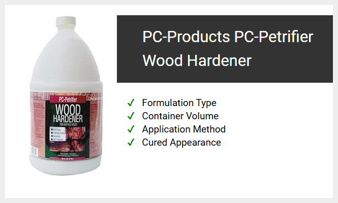 PC-Products PC-Petrifier Wood Hardener