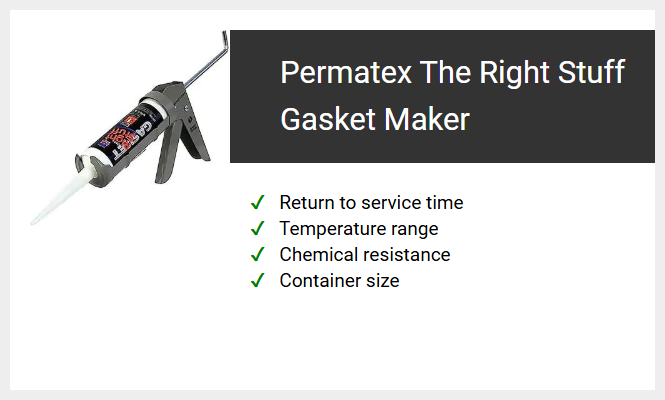 Permatex The Right Stuff Gasket Maker