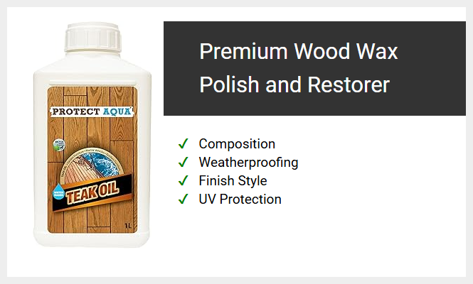 Premium Wood Wax Polish and Restorer