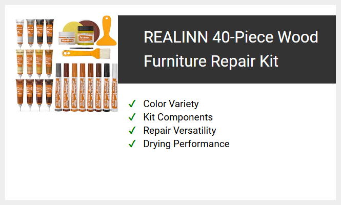 REALINN 40-Piece Wood Furniture Repair Kit