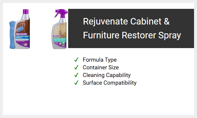 Rejuvenate Cabinet & Furniture Restorer Spray