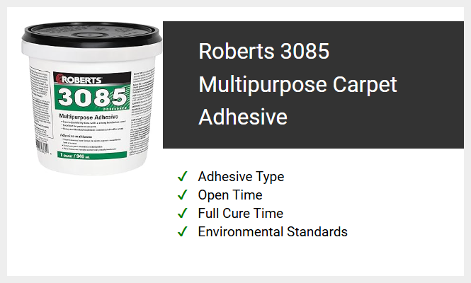 Roberts 3085 Multipurpose Carpet Adhesive