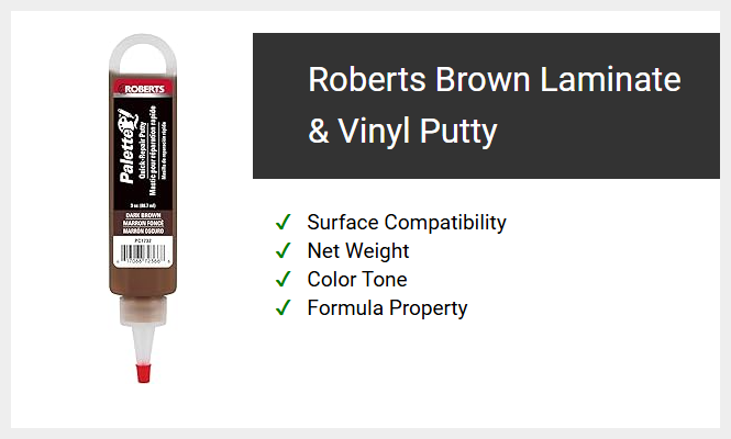 Roberts Brown Laminate & Vinyl Putty