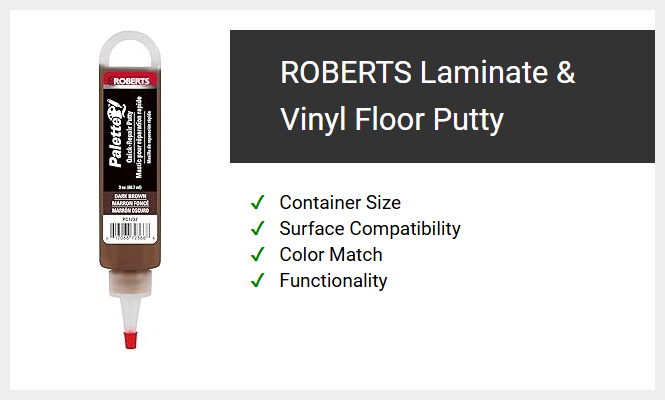 ROBERTS Laminate & Vinyl Floor Putty