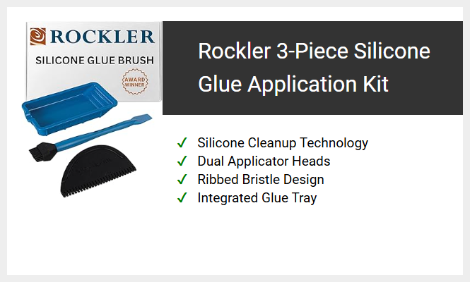 Rockler 3-Piece Silicone Glue Application Kit