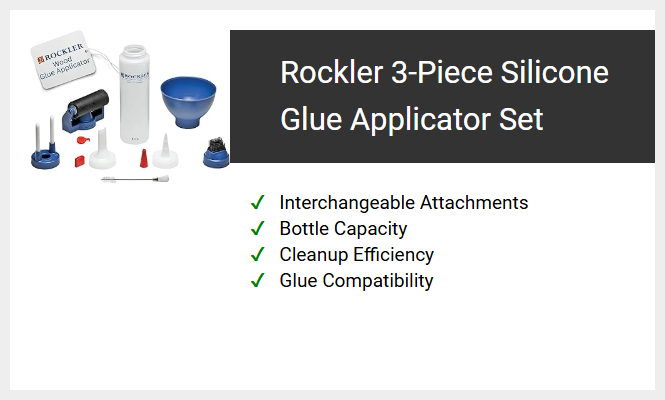 Rockler 3-Piece Silicone Glue Applicator Set