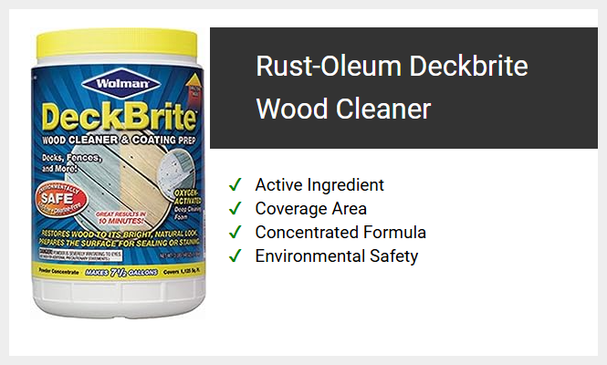 Rust-Oleum Deckbrite Wood Cleaner